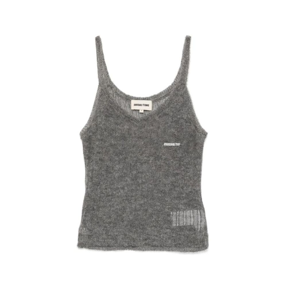 Shushu/Tong Grey Tops - Vests & Tank Tops Women